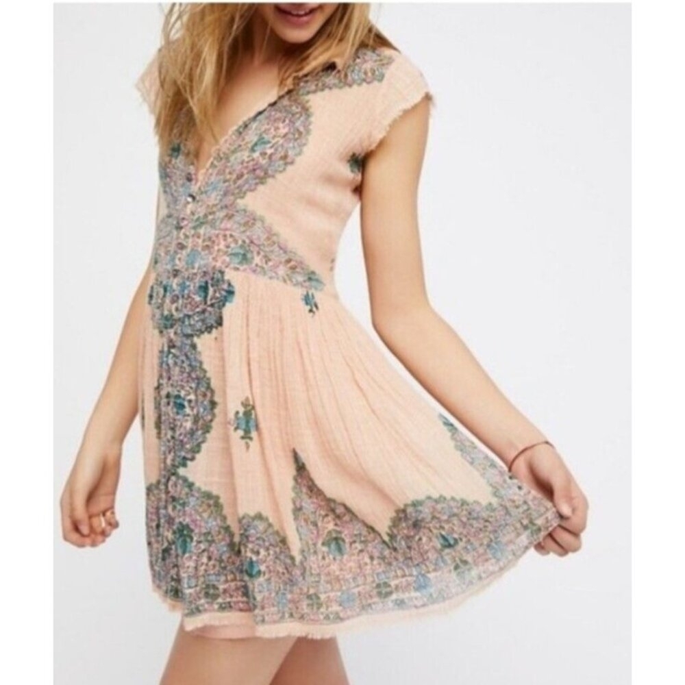 Free People Collared Drees in Size M